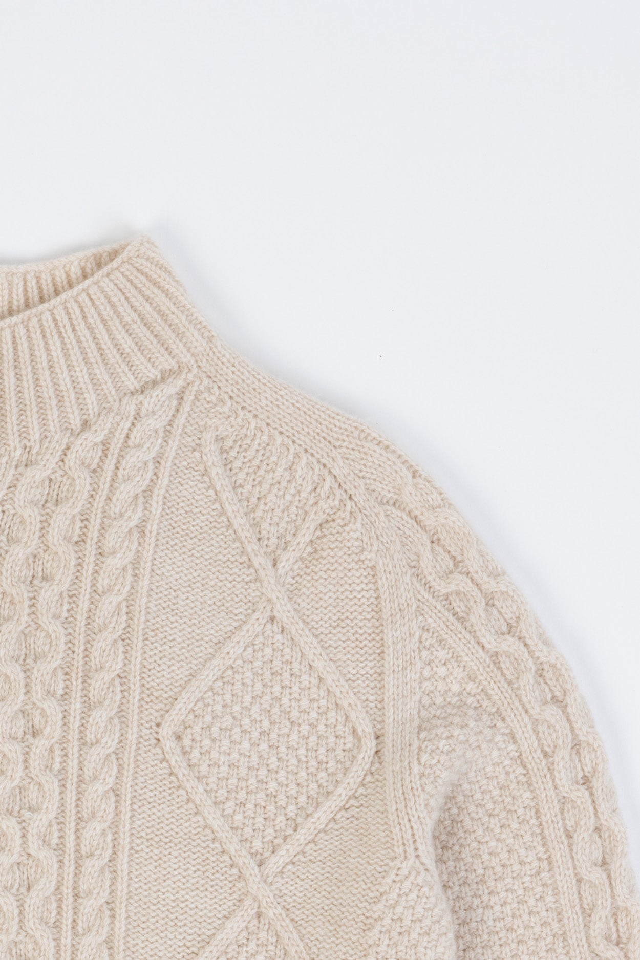 Karin Rocke Aran Jumper Unisex men&