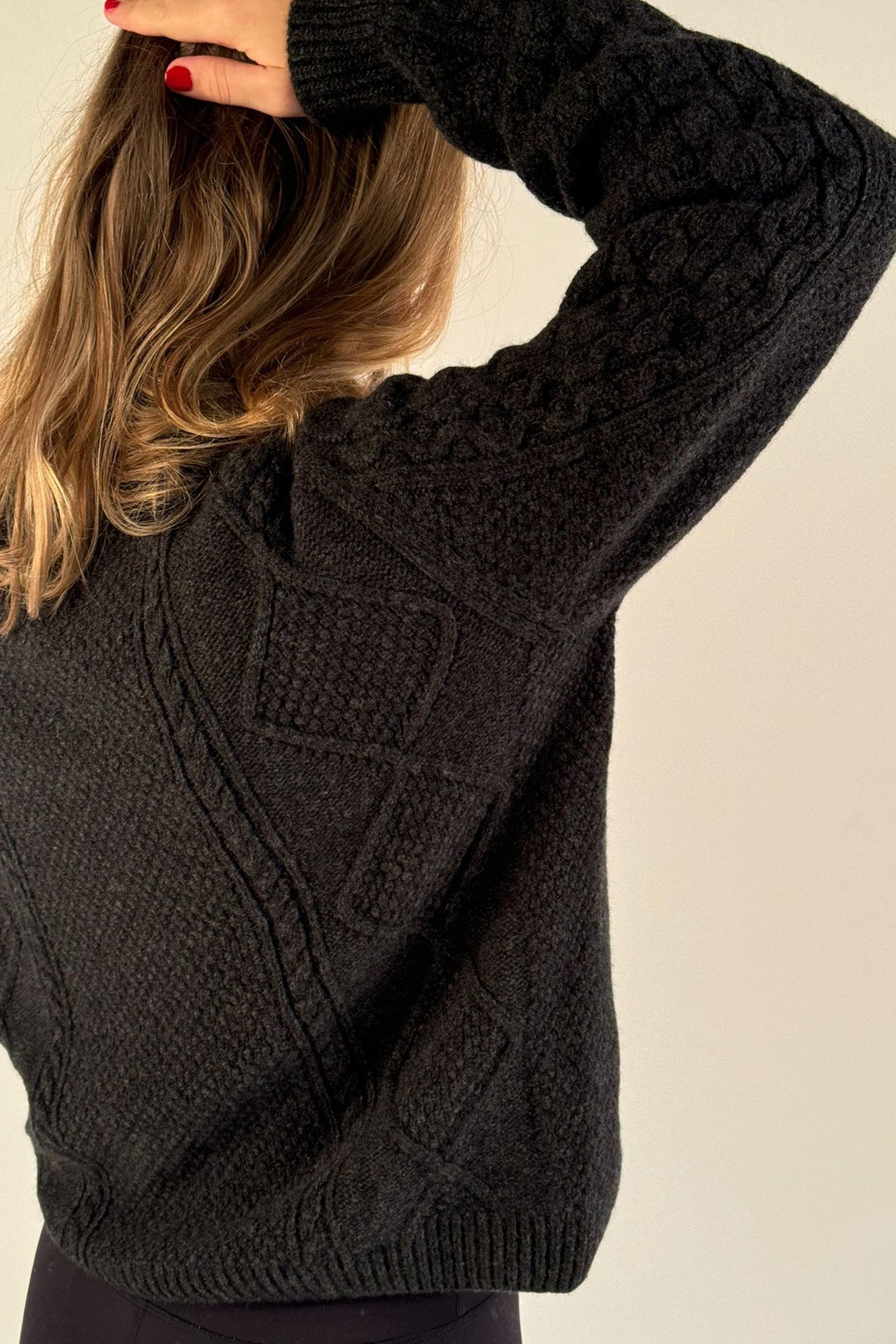 Karin Rocke Aran Jumper Unisex men&