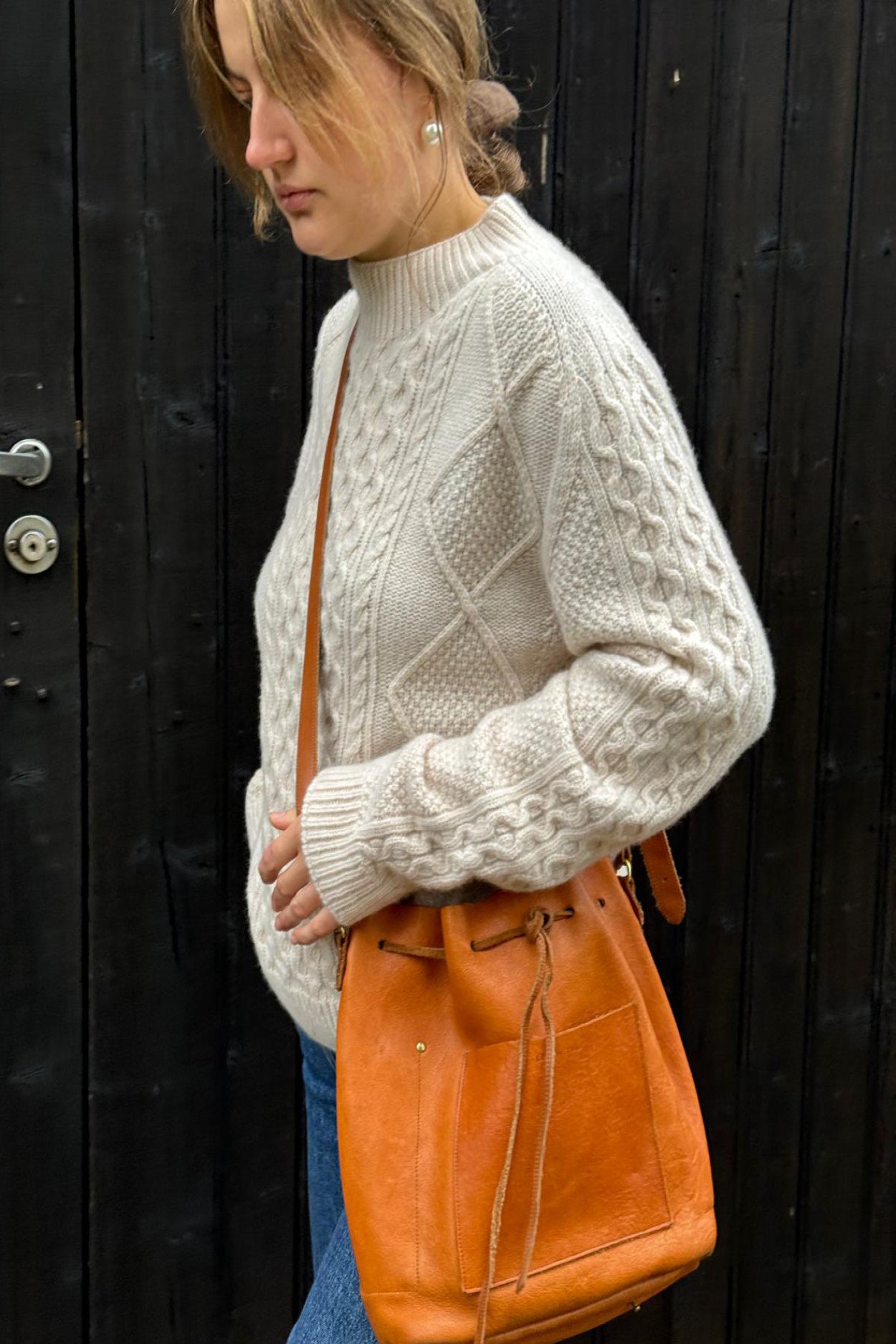 Karin Rocke Aran Jumper Unisex men&