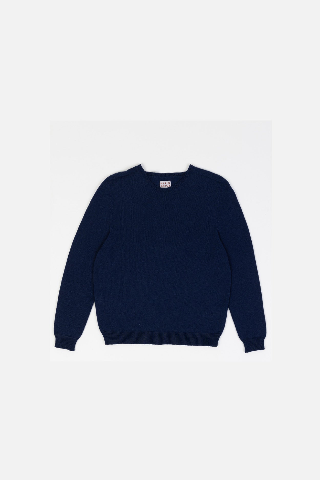 Karin Rocke Crew Neck Basic Mono jumpers electric blue