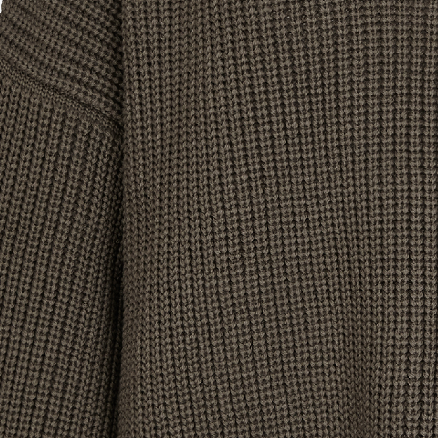 Karin Rocke Oversized v-neck in merino wool jumpers oliv