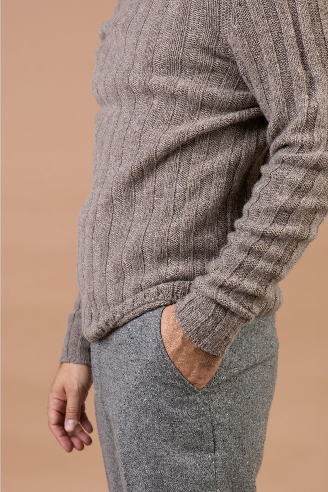 Karin Rocke Ribbed Cozy Jumper men&