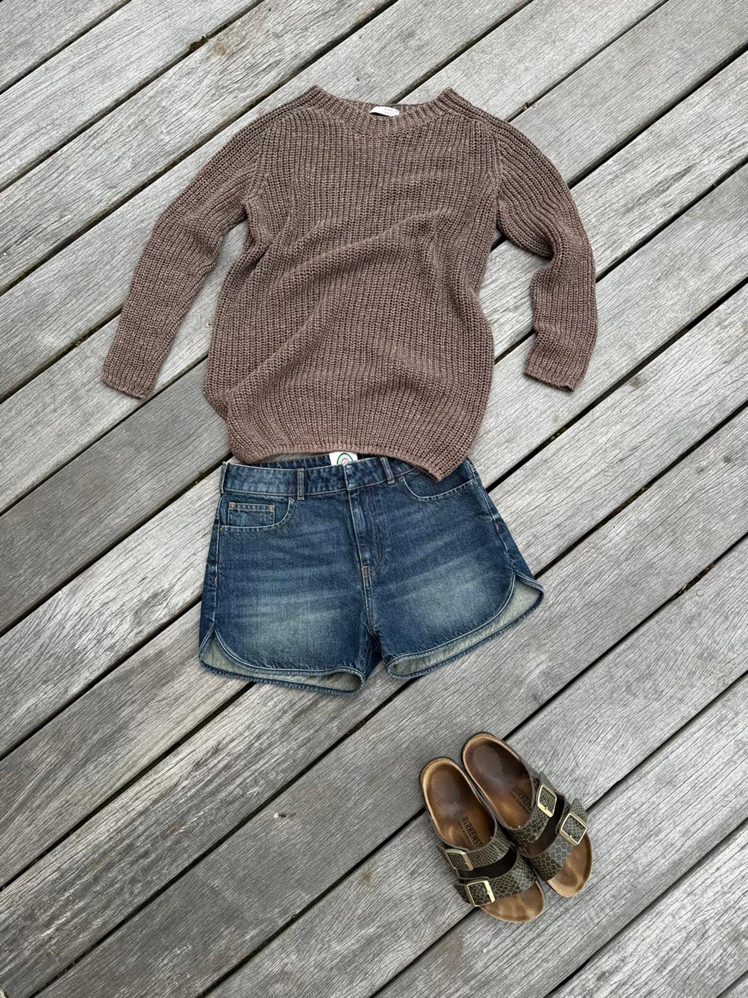 Linen blend Pullover