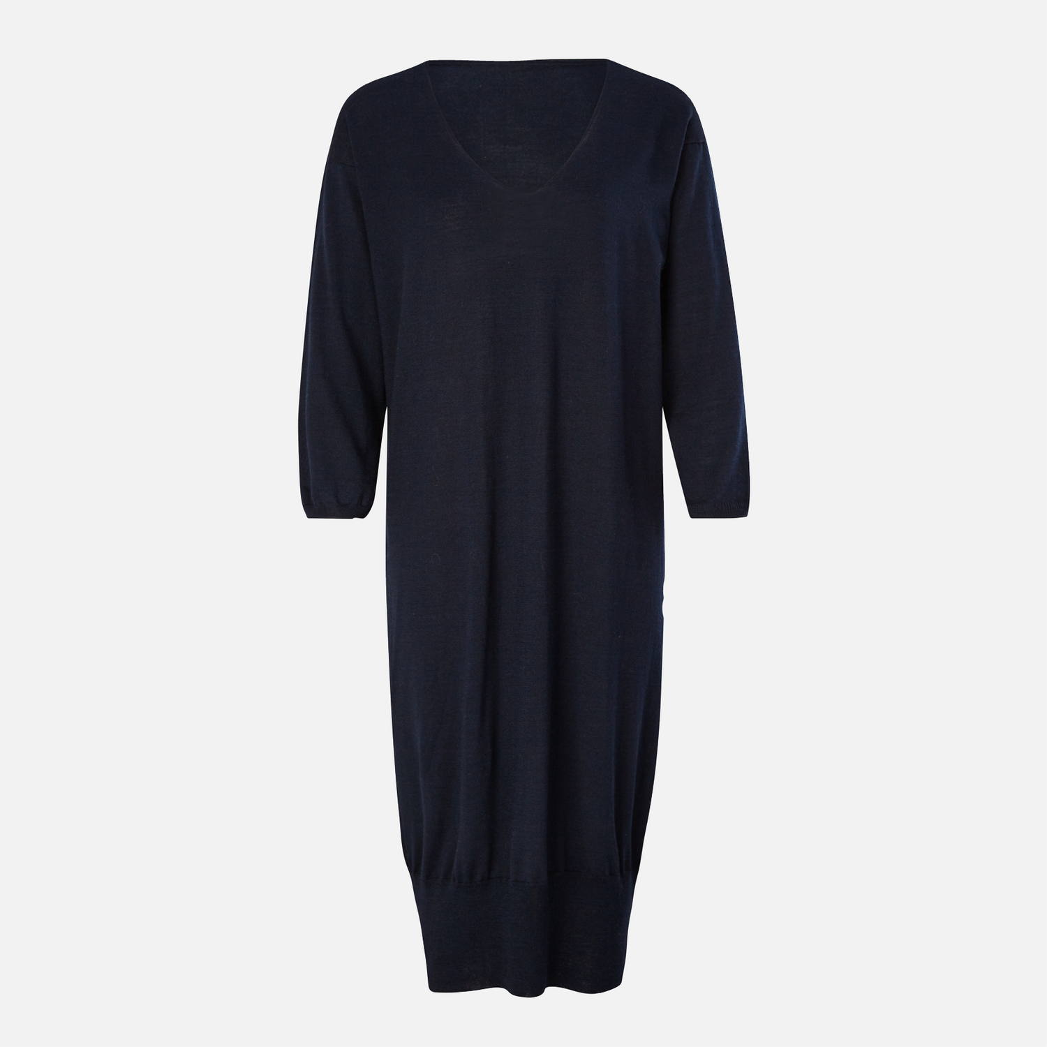 Karin Rocke luxury dress with slits dresses navy blue