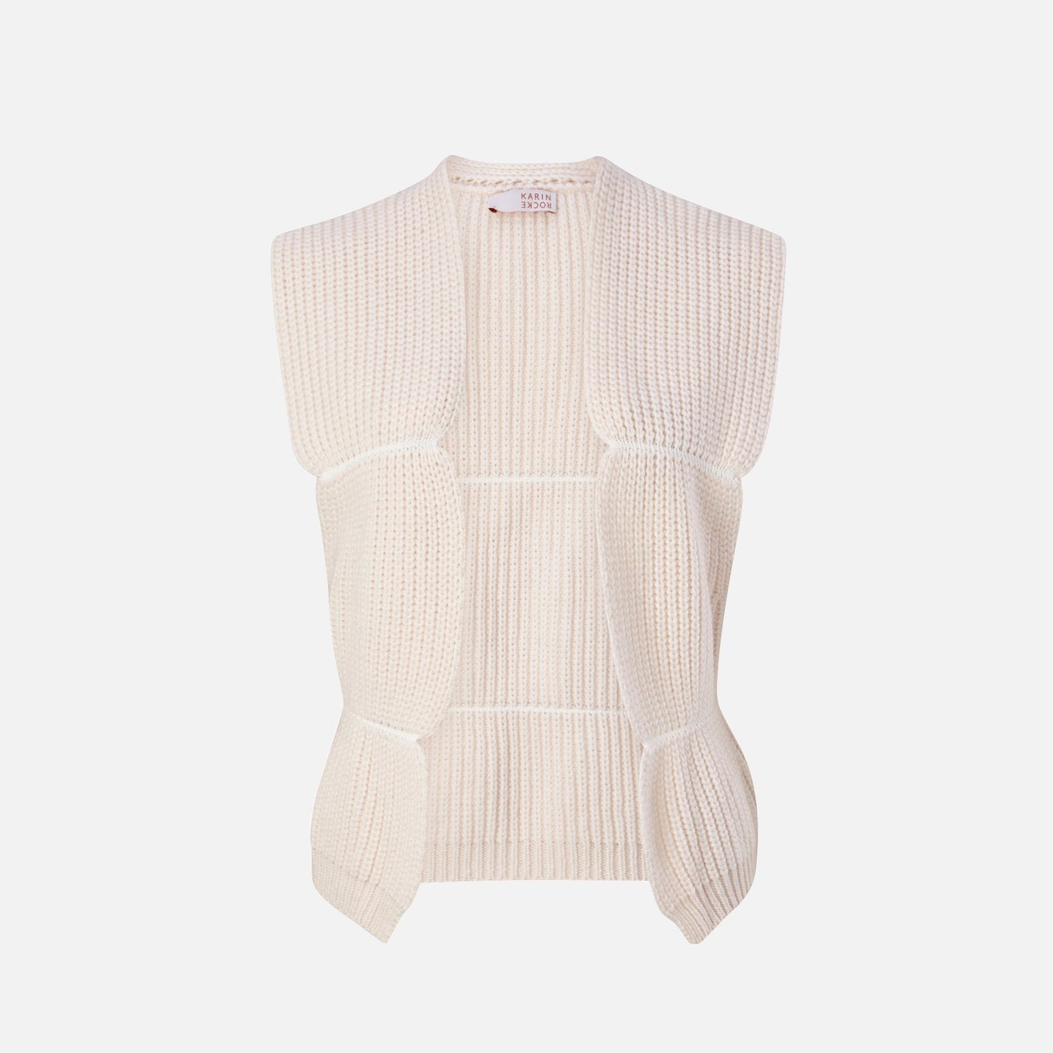 merino vest - www.karinrocke.com