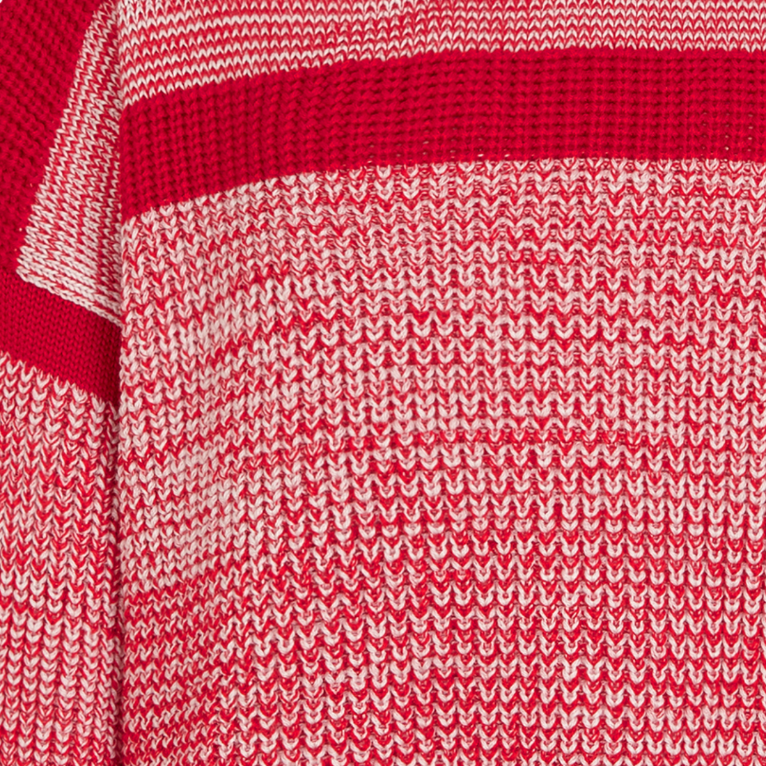 Karin Rocke oversized jumper in merino wool jumpers red mouliné