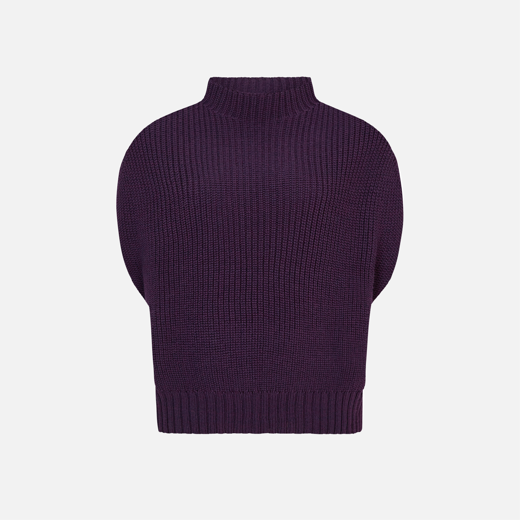 Karin Rocke Merino Pullunder slip overs aubergine