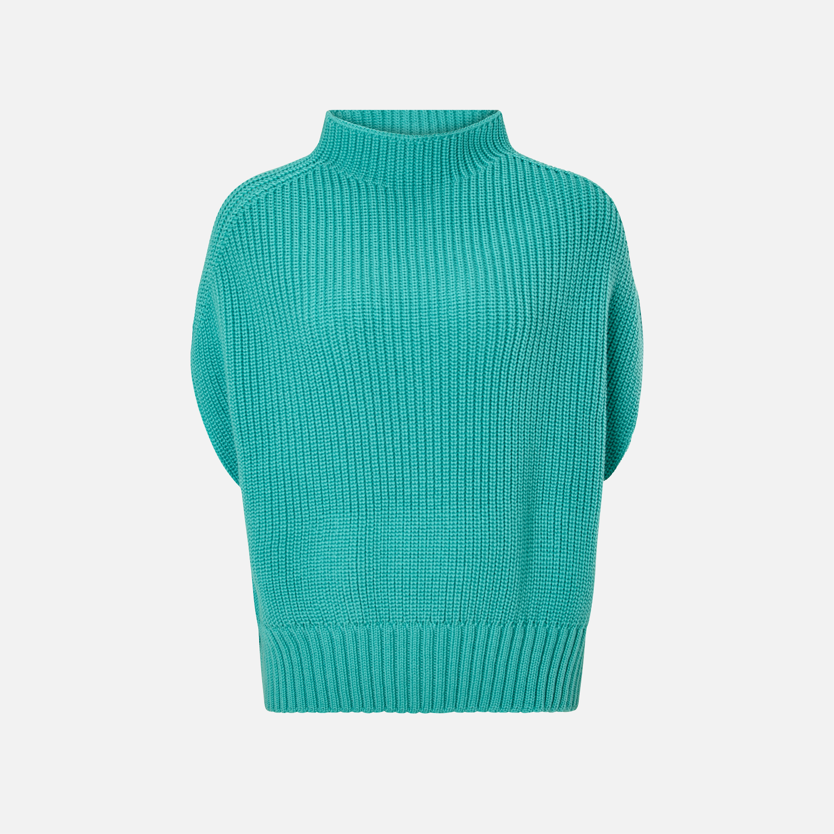 Karin Rocke Merino Pullunder slip overs turquoise