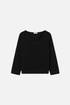 Karin Rocke square neck merino jumper jumpers black