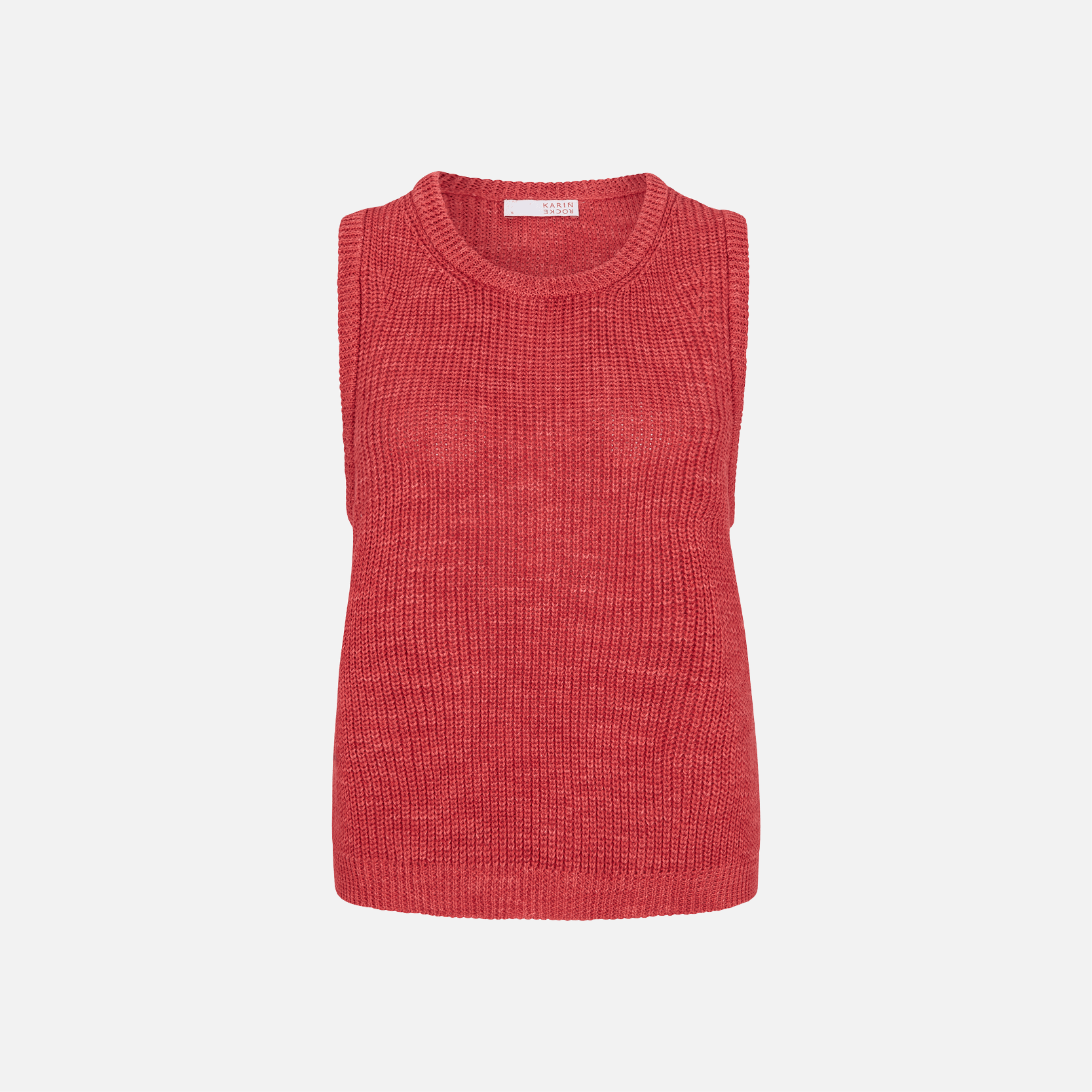 tank top in cotton and linen - www.karinrocke.com