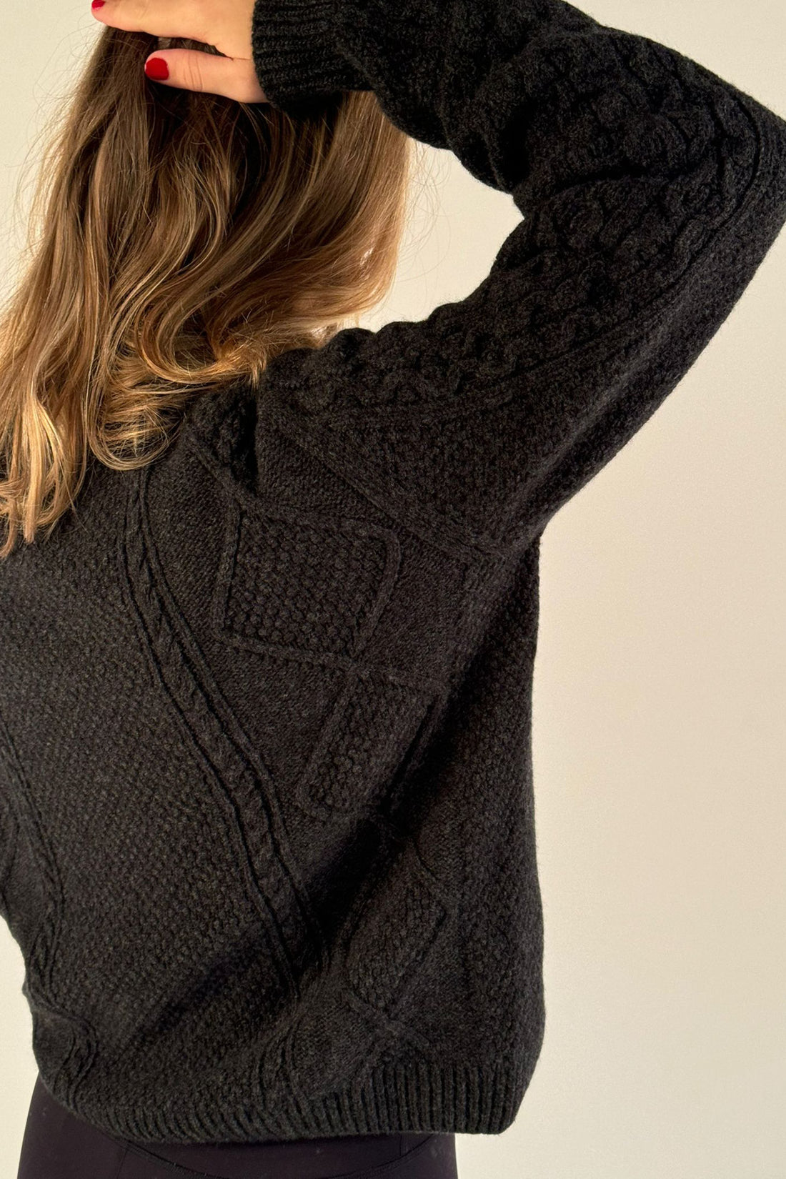 Karin Rocke Aran Jumper Unisex men&