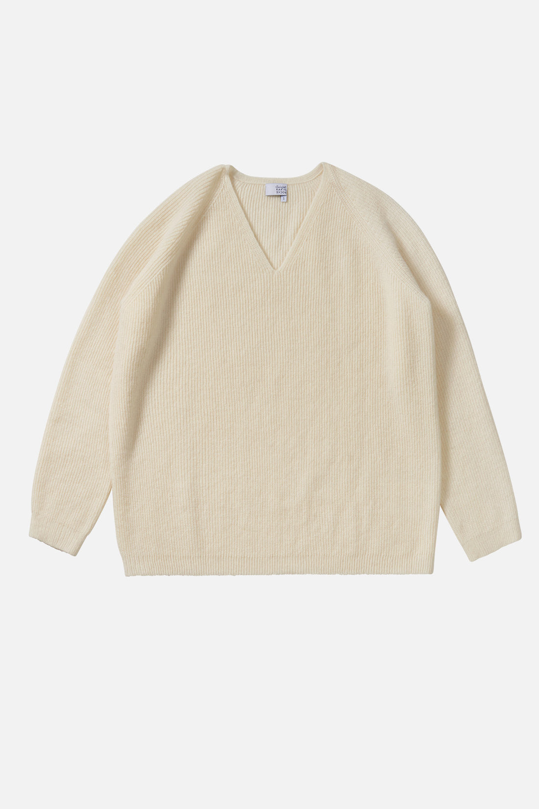 Charismalook V-neck Luxe Cream White