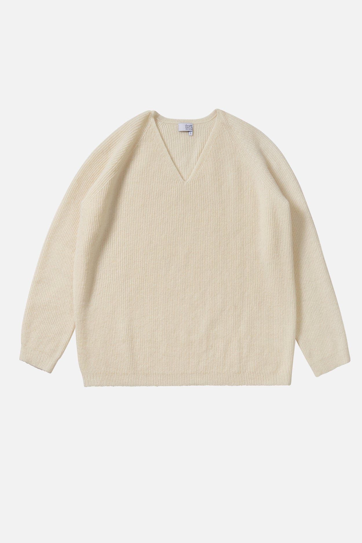 Charismalook V-neck Luxe Cream White