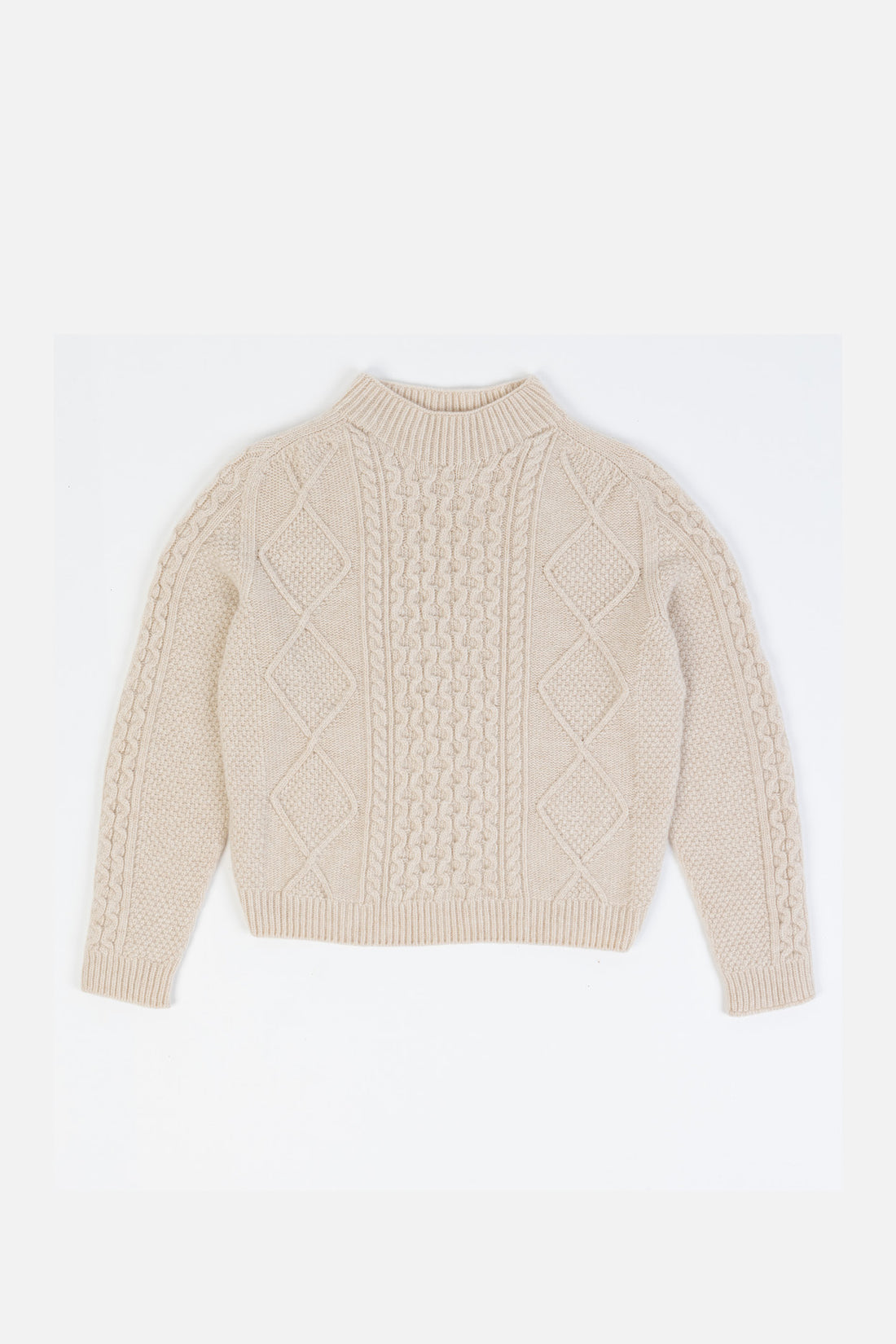 Karin Rocke Cool Cable Jumper jumpers natural white