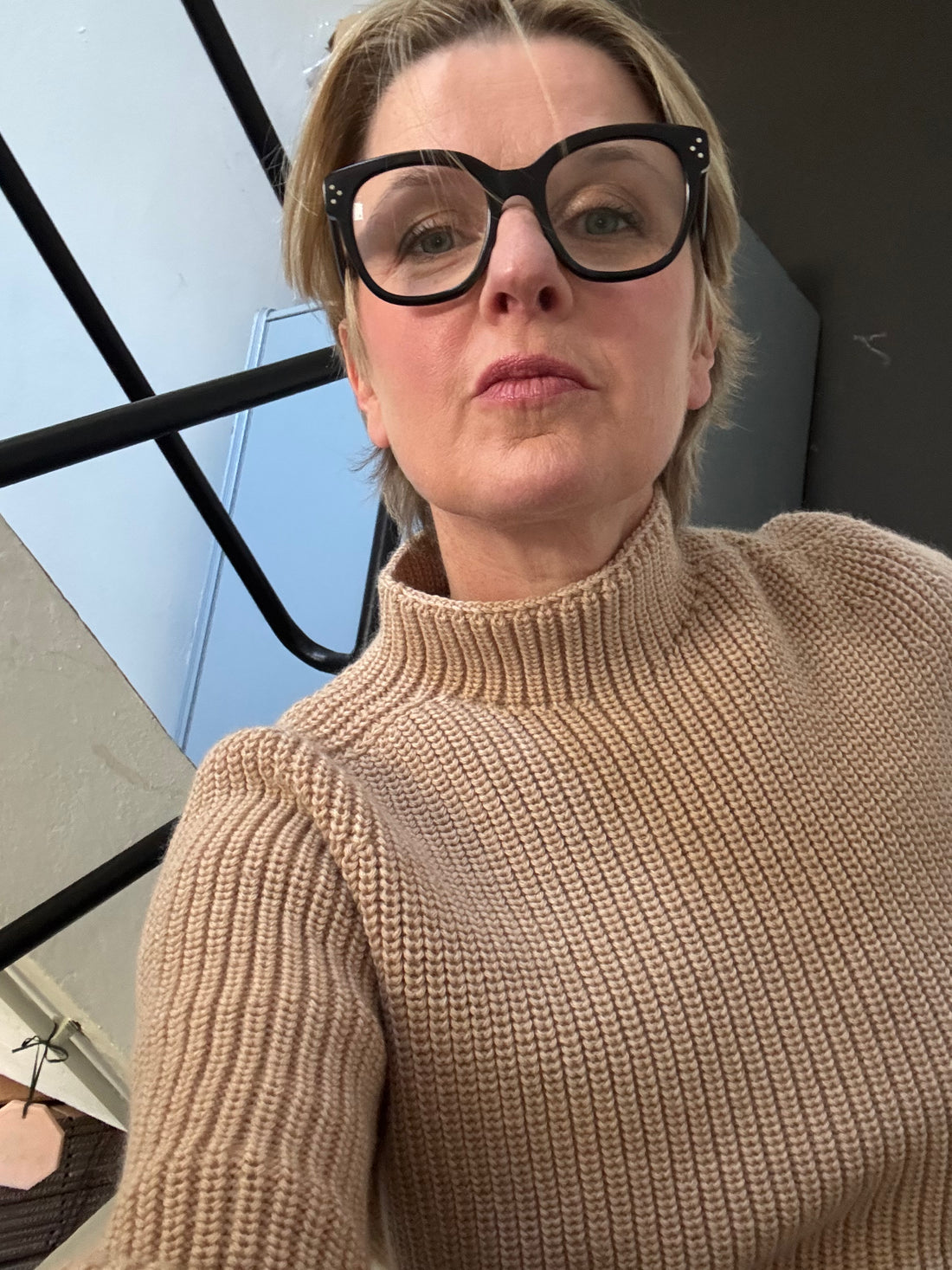 Pure Merino Stand Collar Pullover