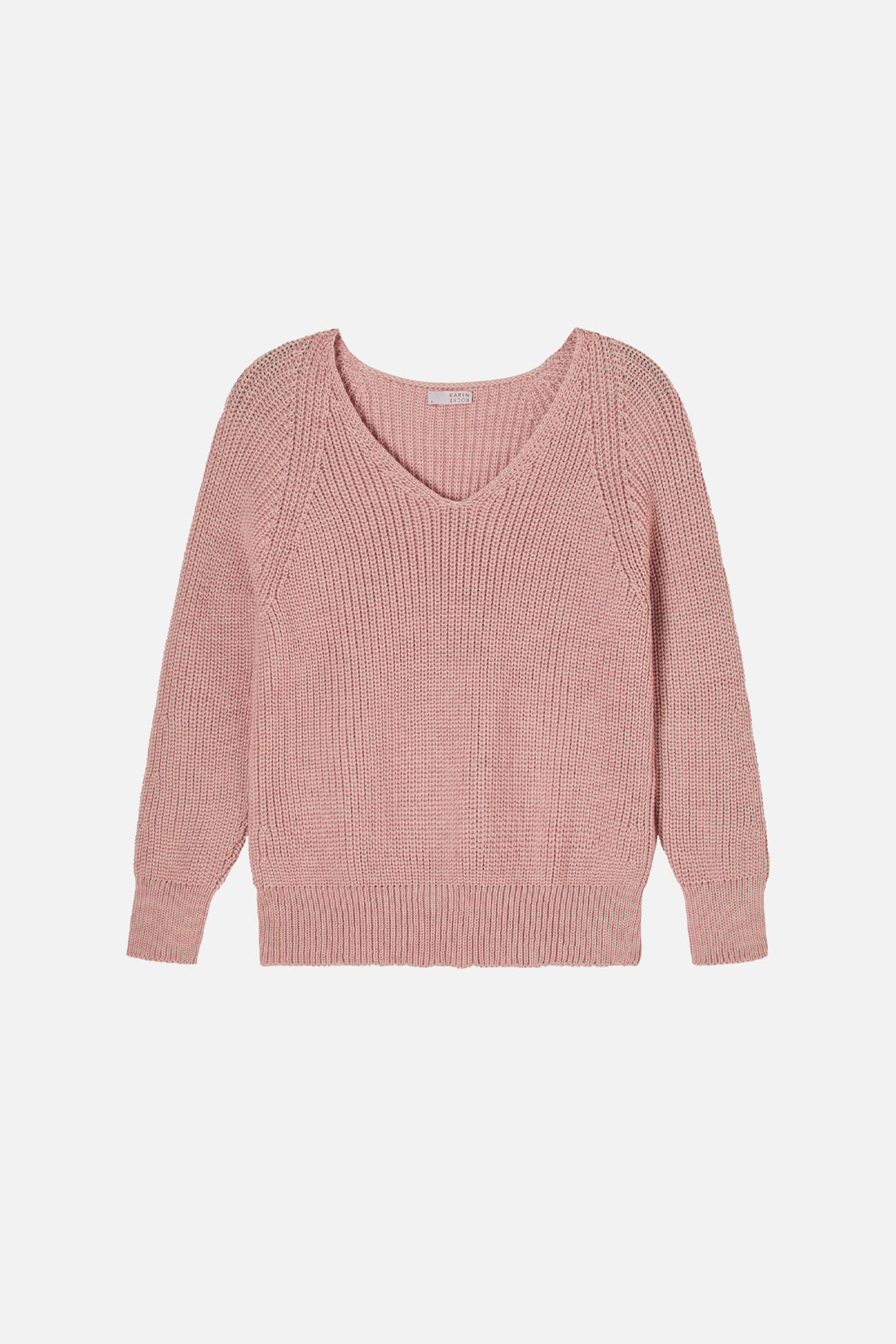 Chunky V-neck in Cozy Merino
