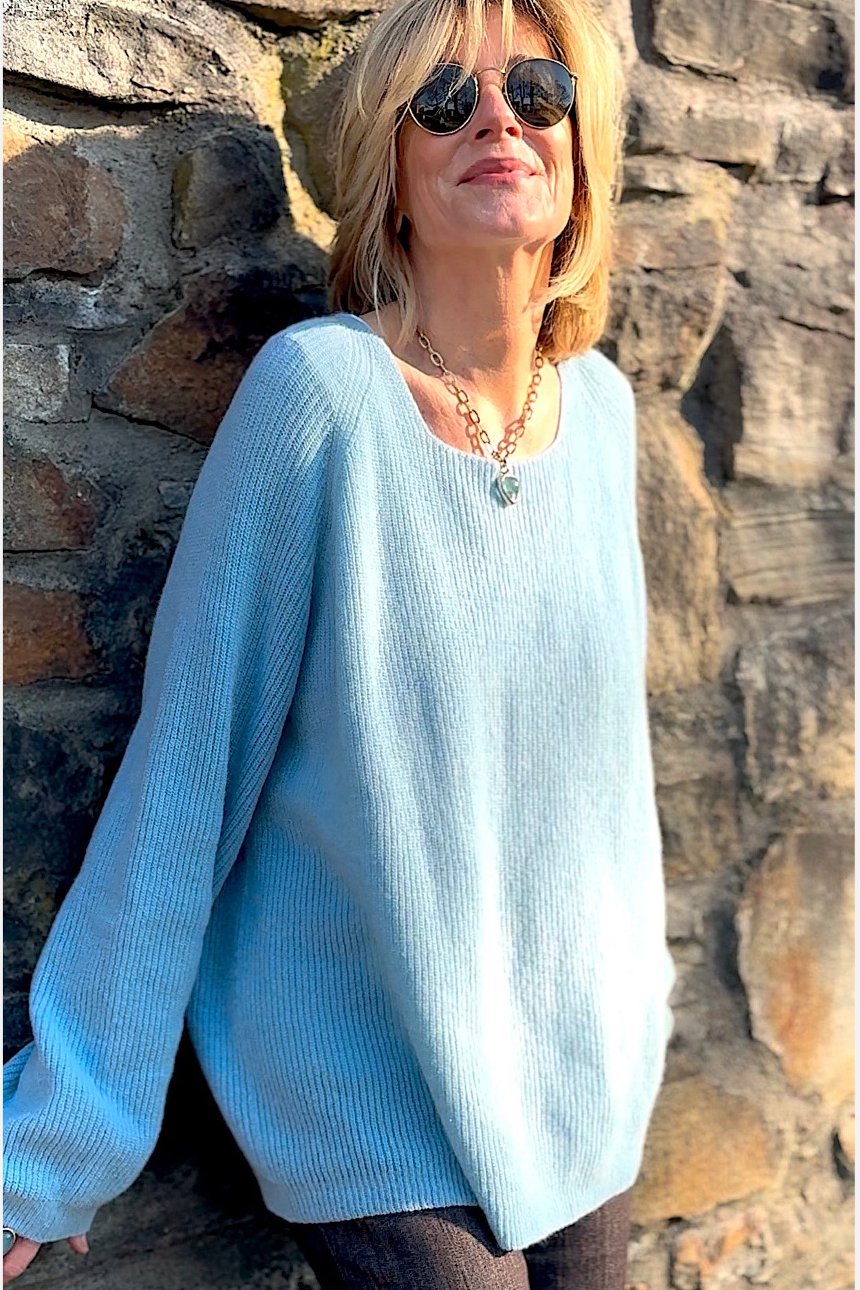 Karin Rocke Pullover Charismalook jumpers bluette