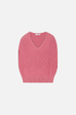 Karin Rocke Pullunder V-neck slip overs soft pink