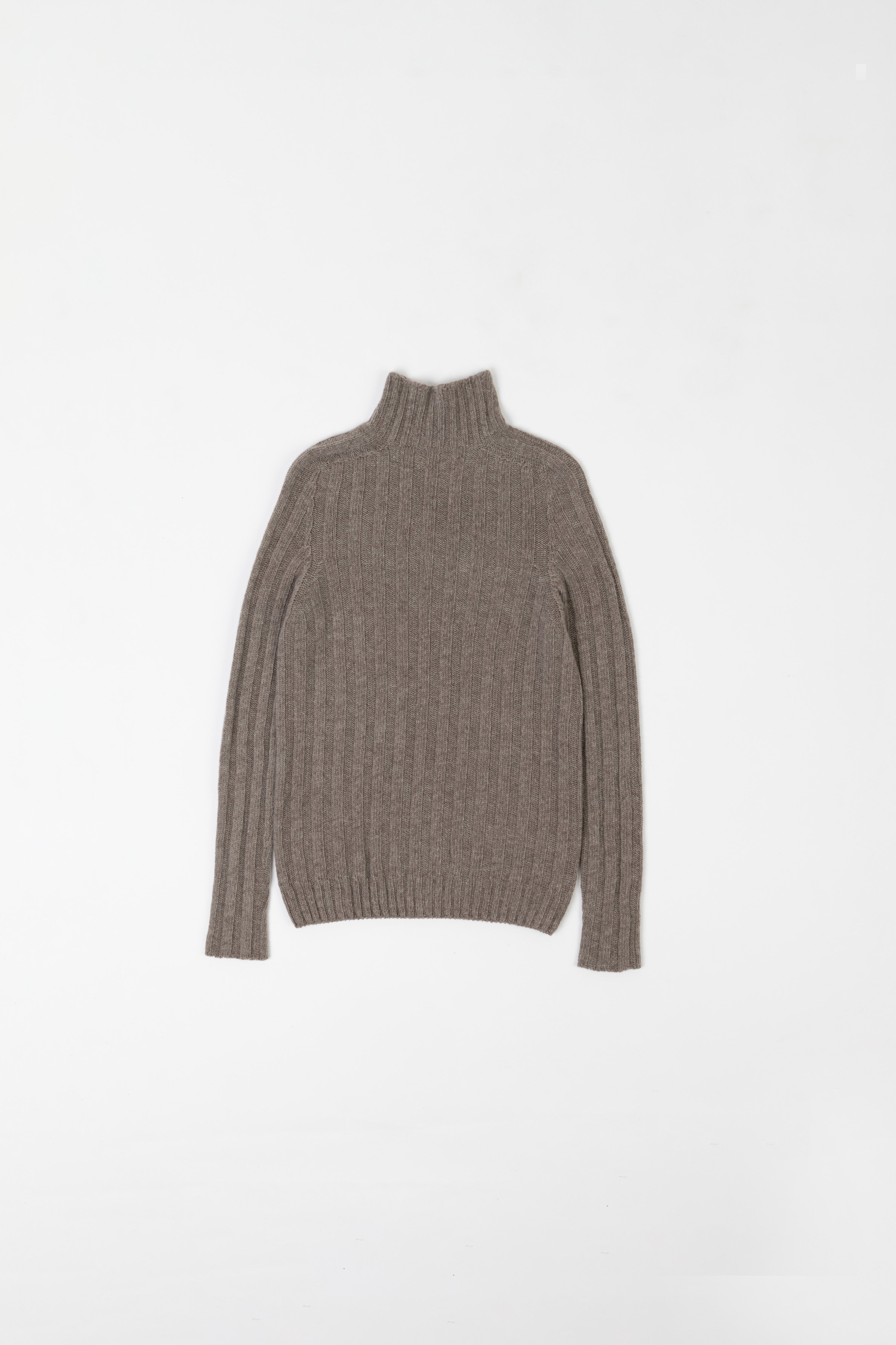 Karin Rocke Ribbed Cozy Jumper men's jumpers taupe melange