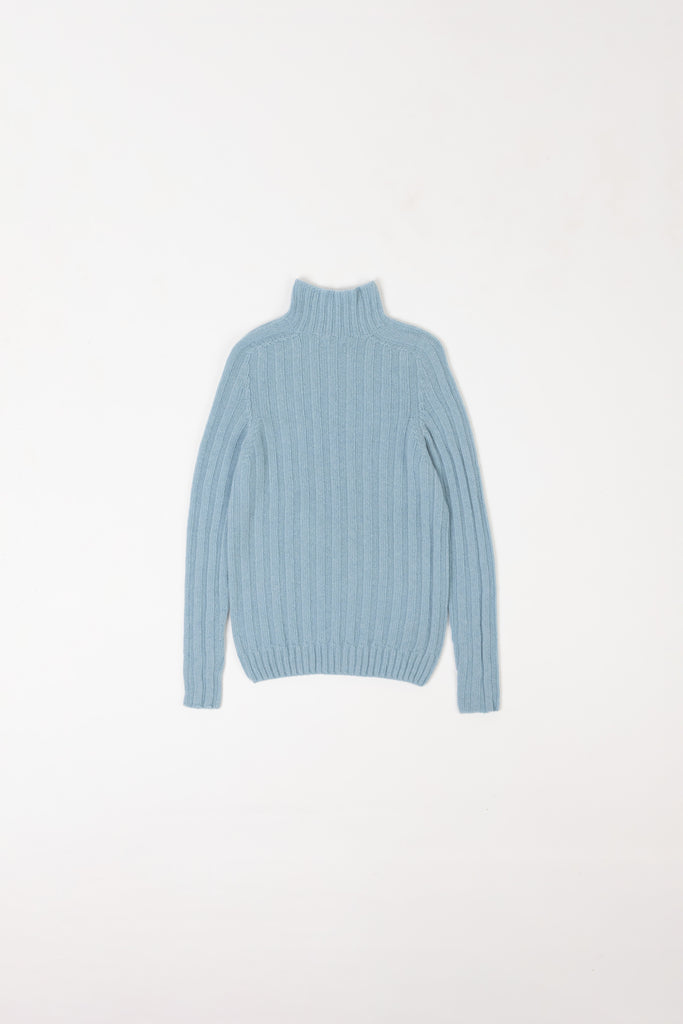 Karin Rocke Ribbed Cozy Jumper jumpers bluette