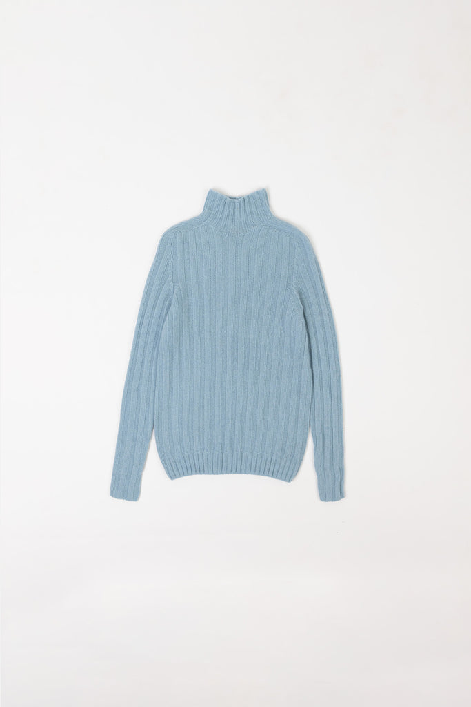 Karin Rocke Ribbed Cozy Jumper jumpers bluette