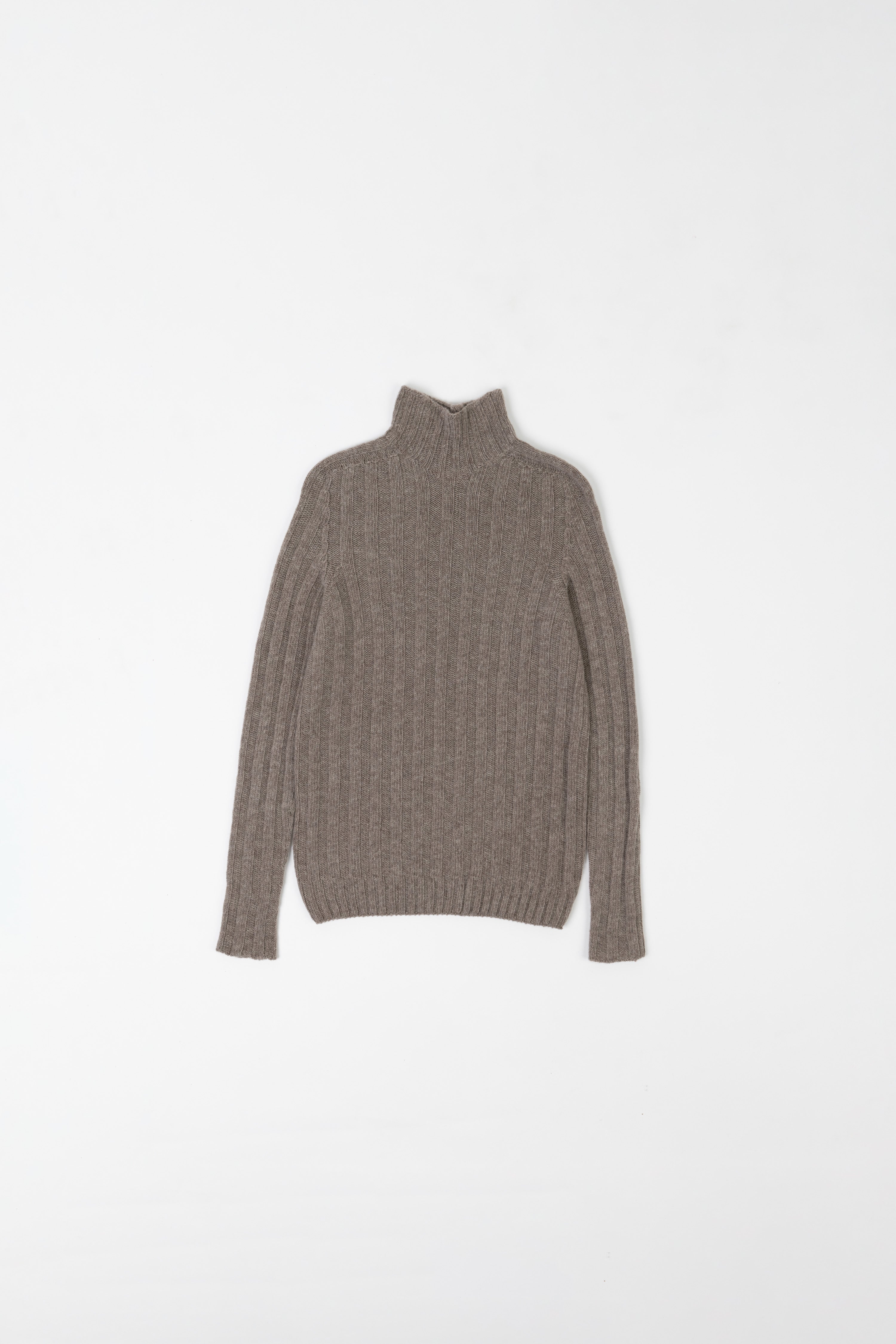 Karin Rocke Ribbed Cozy Jumper men's jumpers taupe melange