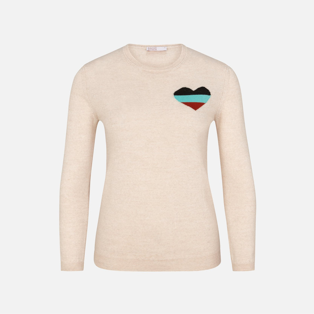 crewneck with heart - www.karinrocke.com