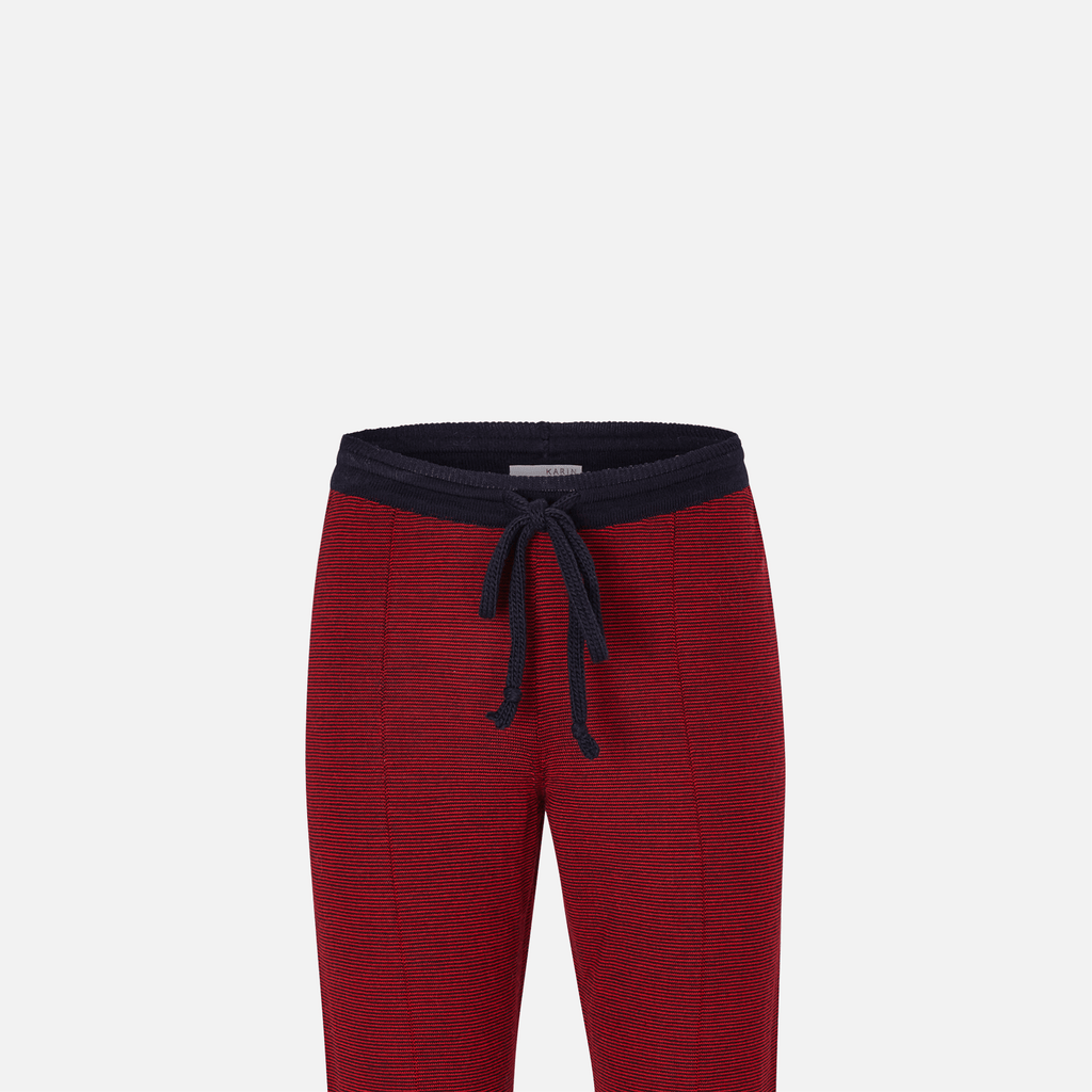 cropped track pants - www.karinrocke.com