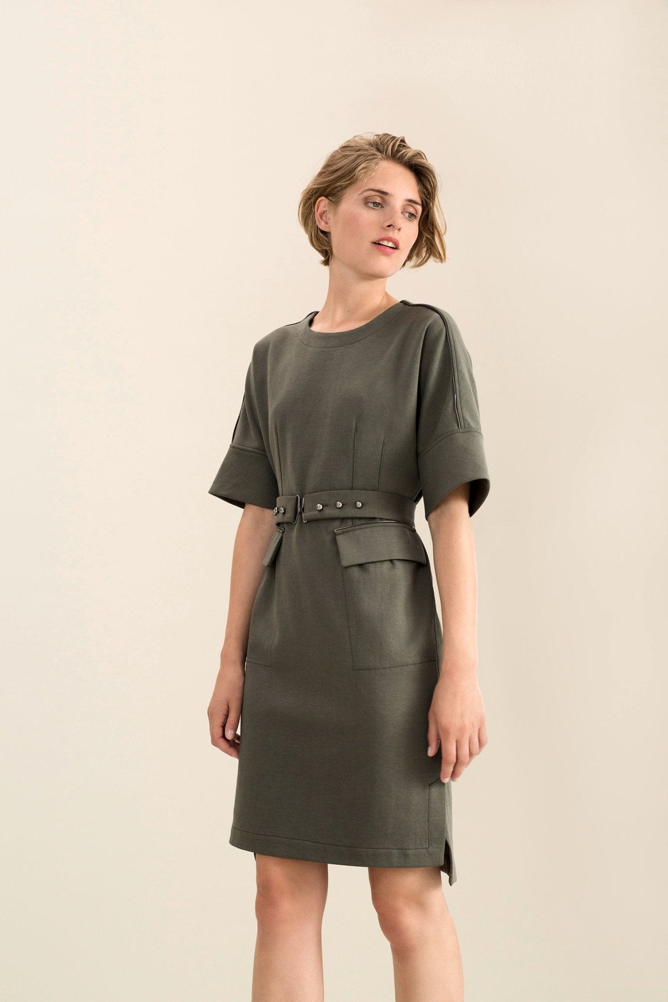 jersey dress belt - www.karinrocke.com