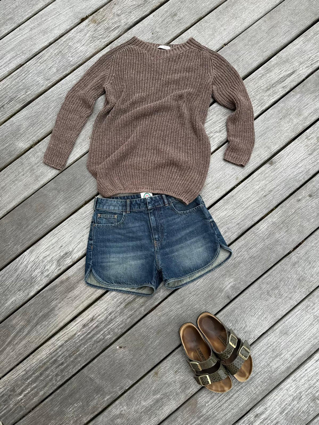 Linen blend Pullover