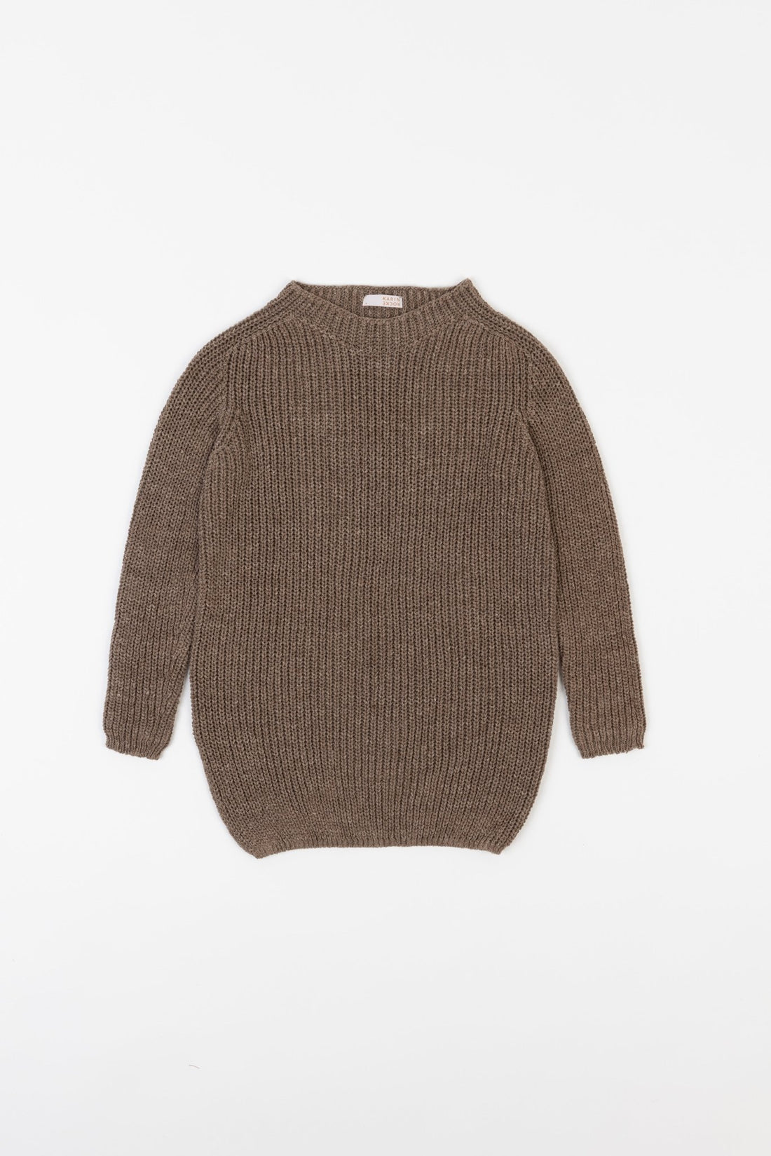 long linen blend pullover - www.karinrocke.com