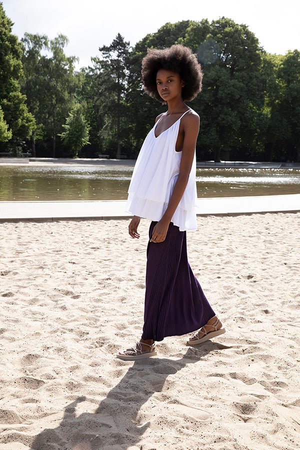 long merino skirt - www.karinrocke.com