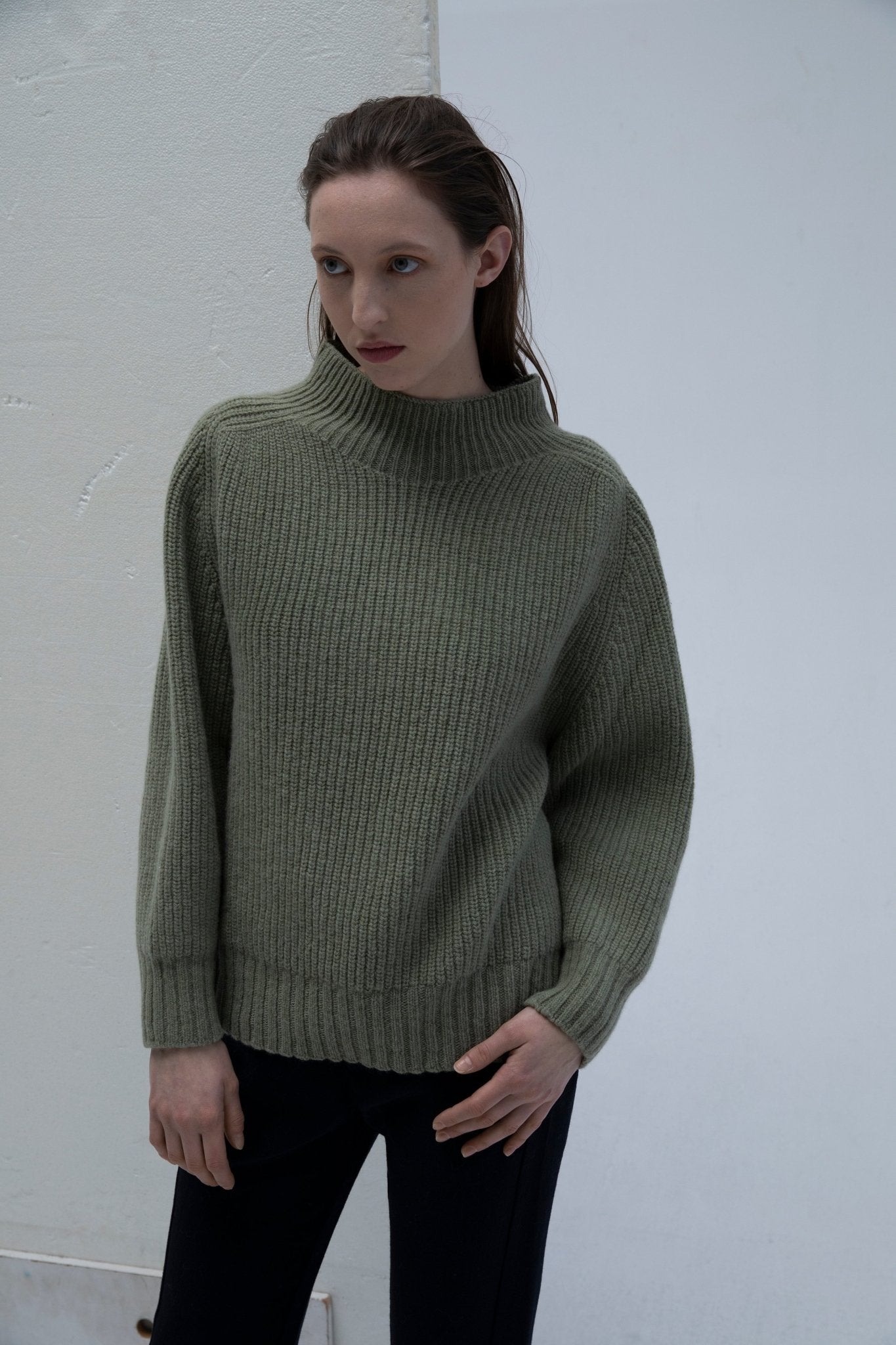 natural lambswool jumper - www.karinrocke.com