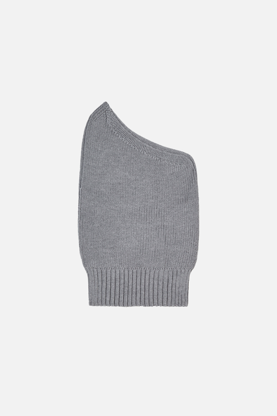 Karin Rocke one shoulder slip over slip overs heather grey