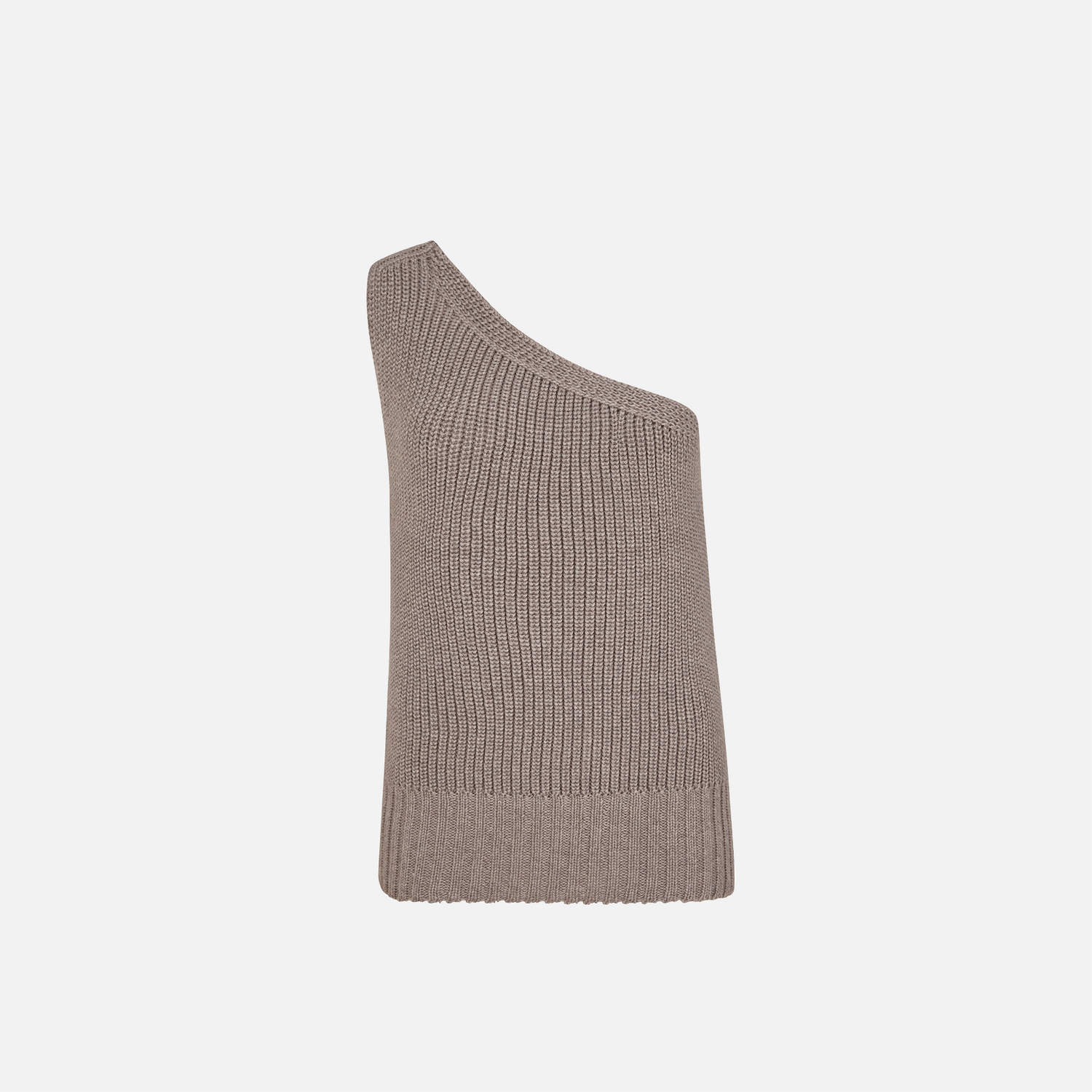 Karin Rocke one shoulder slip over slip overs stone