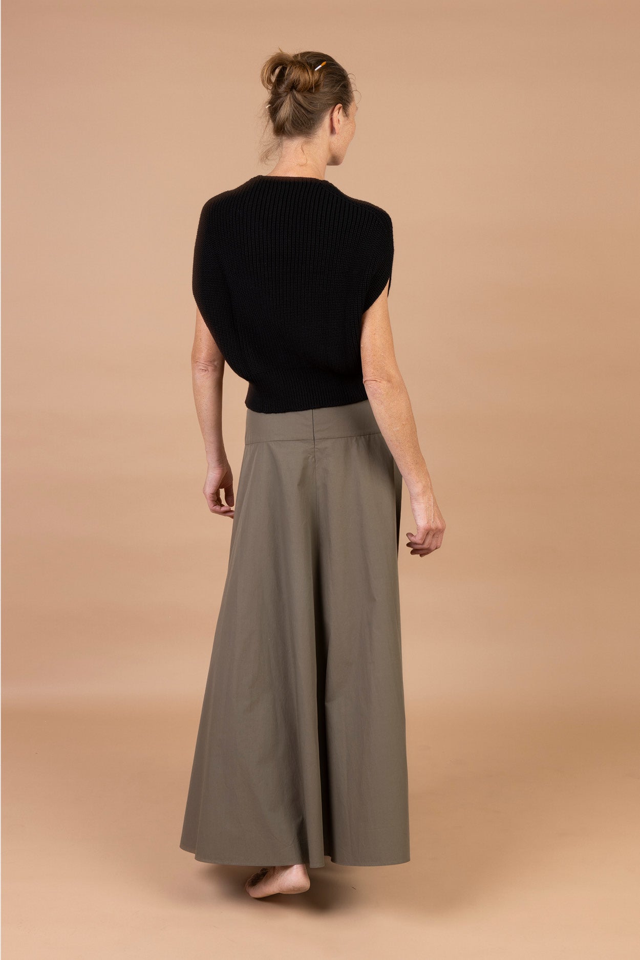 poplin maxi skirt - www.karinrocke.com