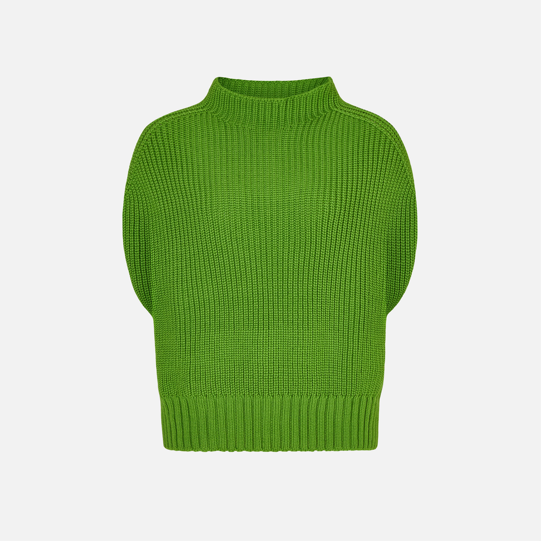 Karin Rocke Merino Pullunder slip overs green apple