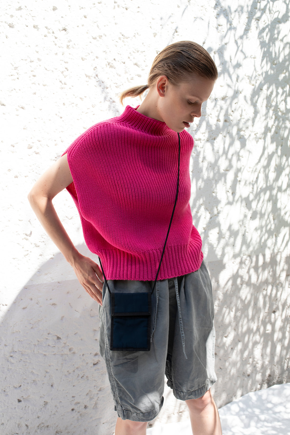 Karin Rocke Merino Pullunder slip overs pink