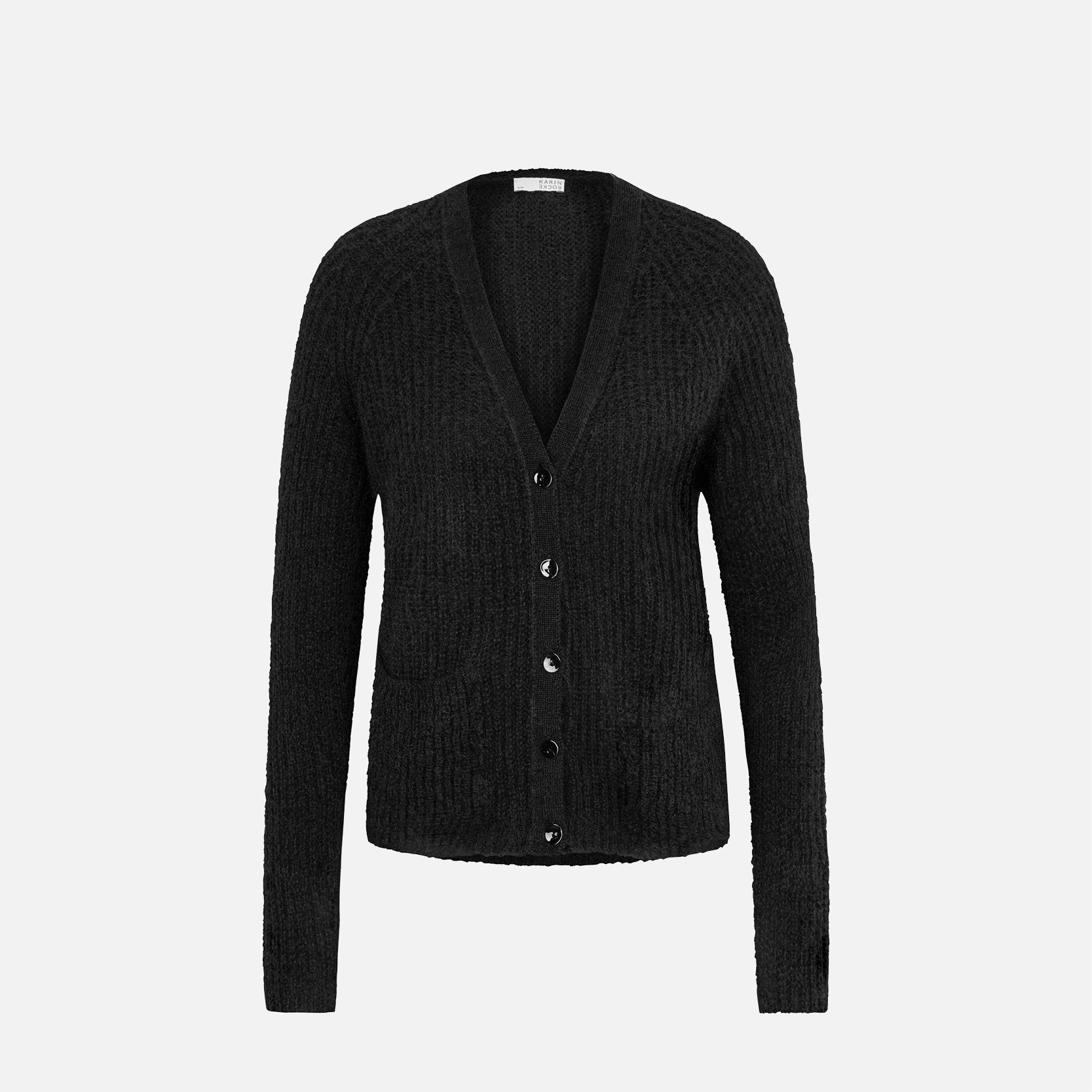 sheer mohair cardigan - www.karinrocke.com