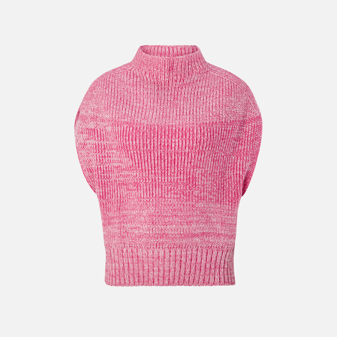Karin Rocke slip over in mouliné tops Pink Cream Mix