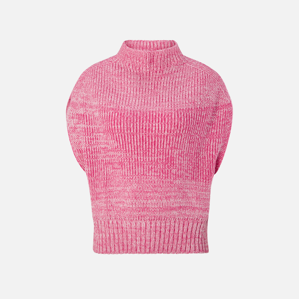 Karin Rocke slip over in mouliné tops Pink Cream Mix