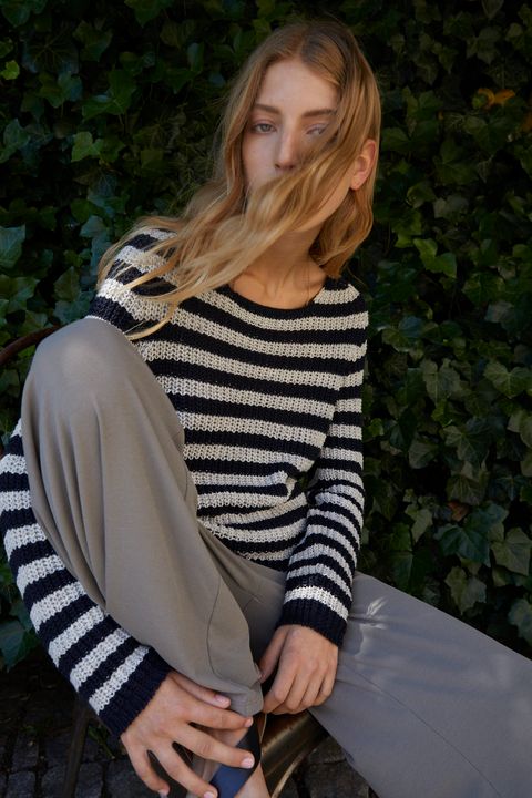 striped summer jumper - www.karinrocke.com