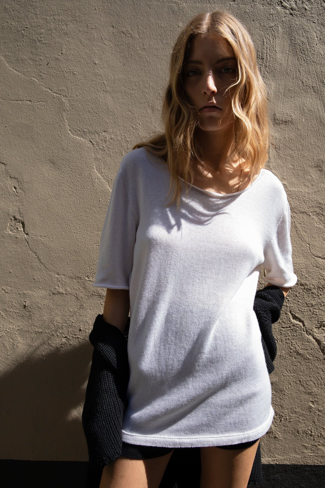 summer knit shirt - www.karinrocke.com